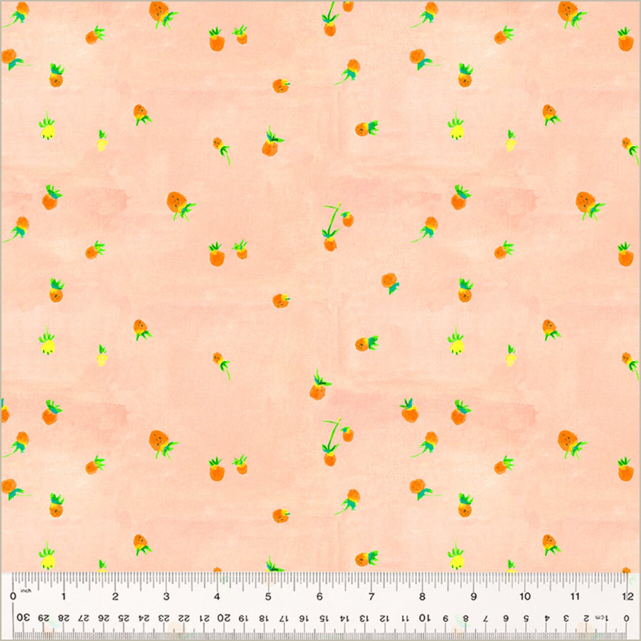 Wild Strawberries in Blush (54259d-6) | Heather Ross By Hand | Heather Ross | Windham